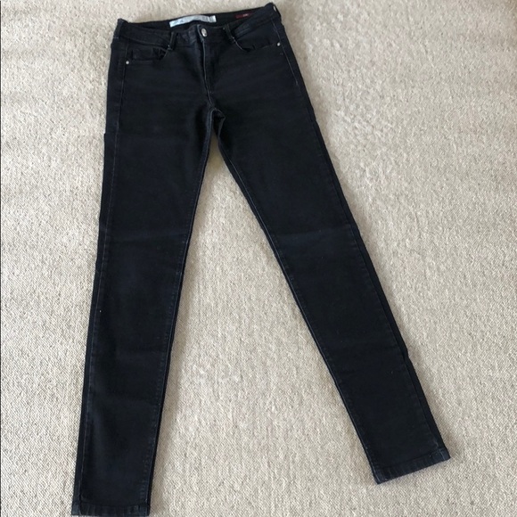 Zara Denim - Zara Faded black skinny jeans
